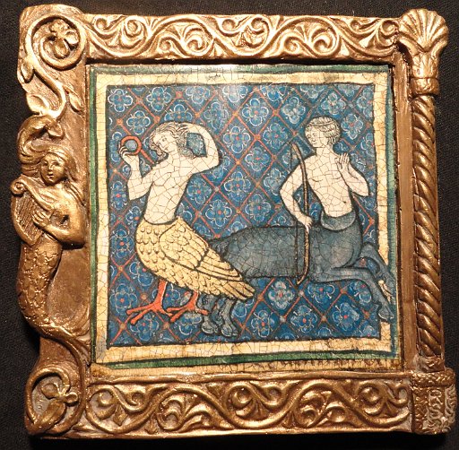 Bird Siren and centaur