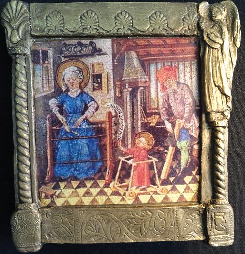Holy Family at work